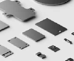 What are the applications of heat sink materials in RF devices?