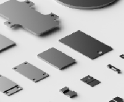 What are the applications of heat sink materials in RF devices?