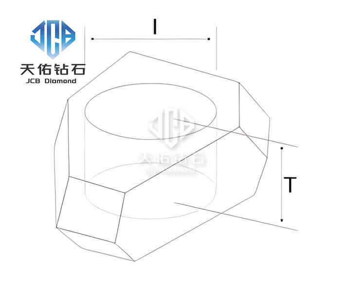 Single Crystal Diamond Wire Drawing Die Core MCD Series