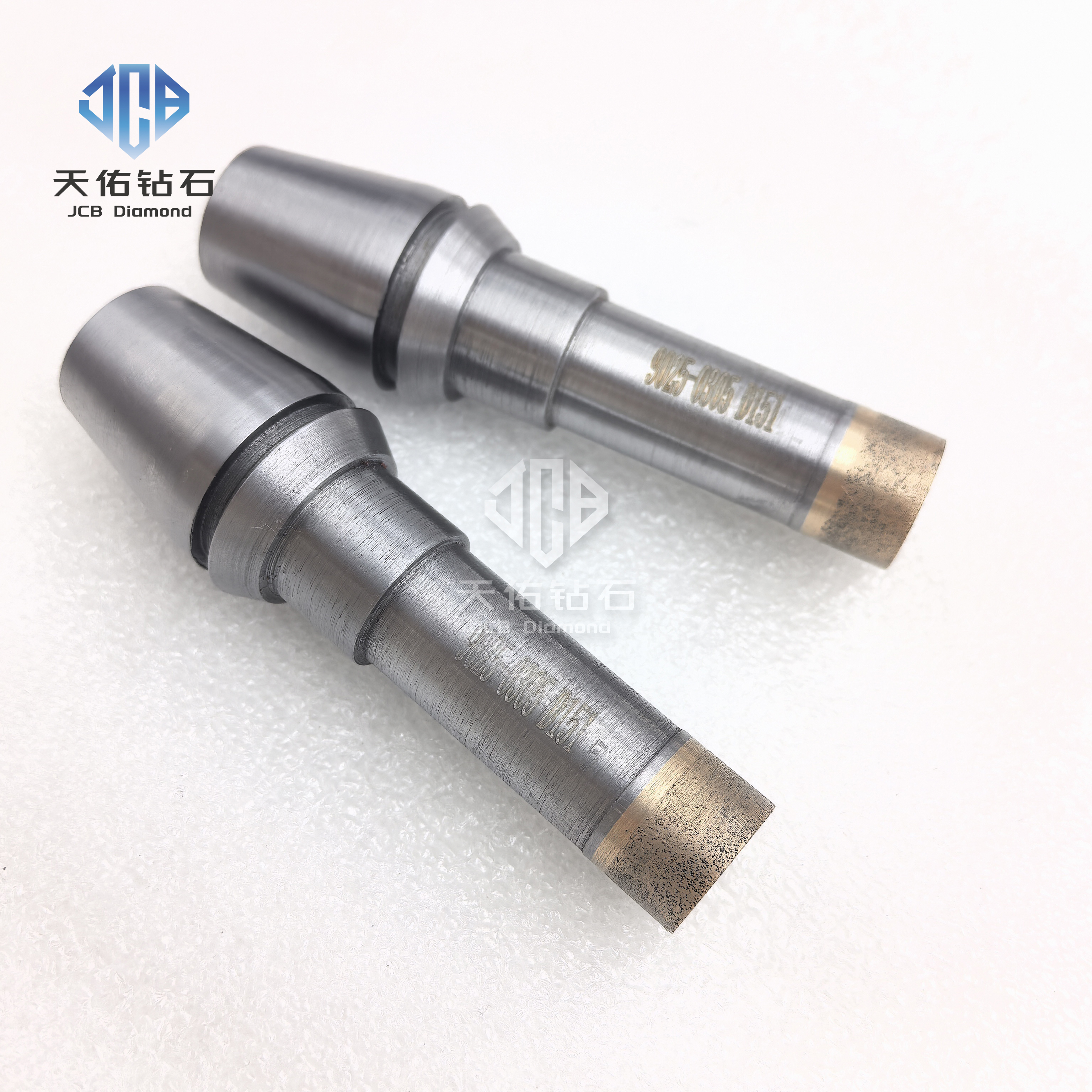 Diamond sintered drill bits