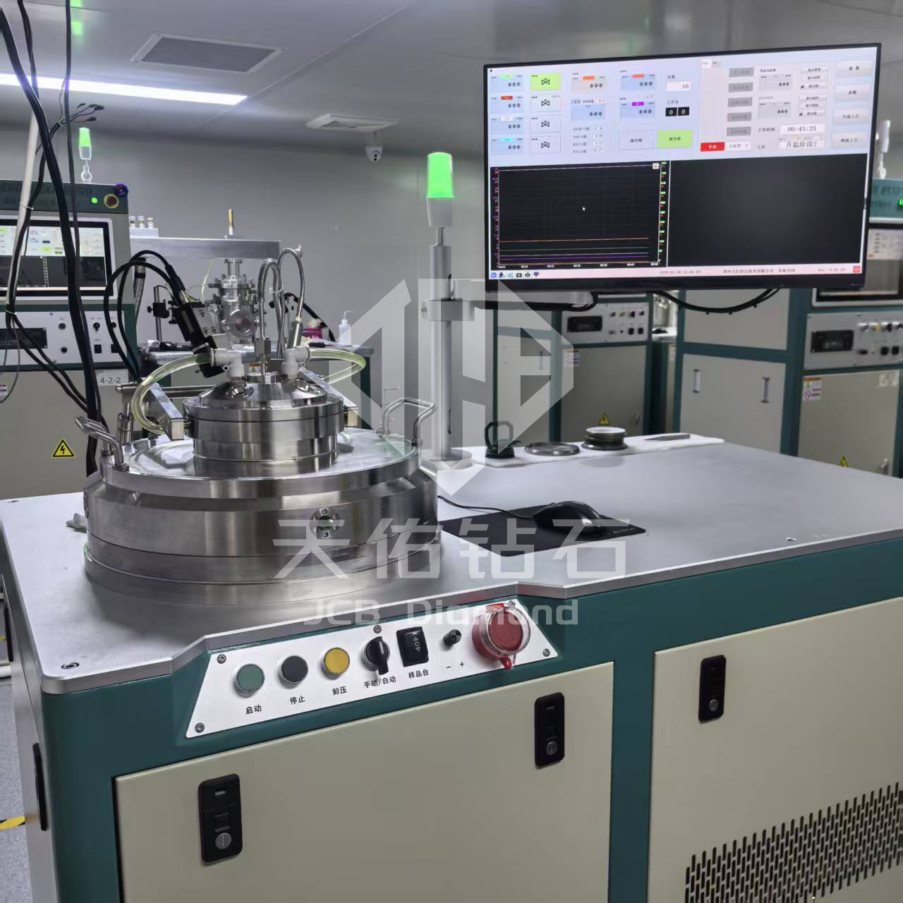 10KW Diamond Growing MPCVD System Microwave Plasma Chemical Vapor Deposition Machine