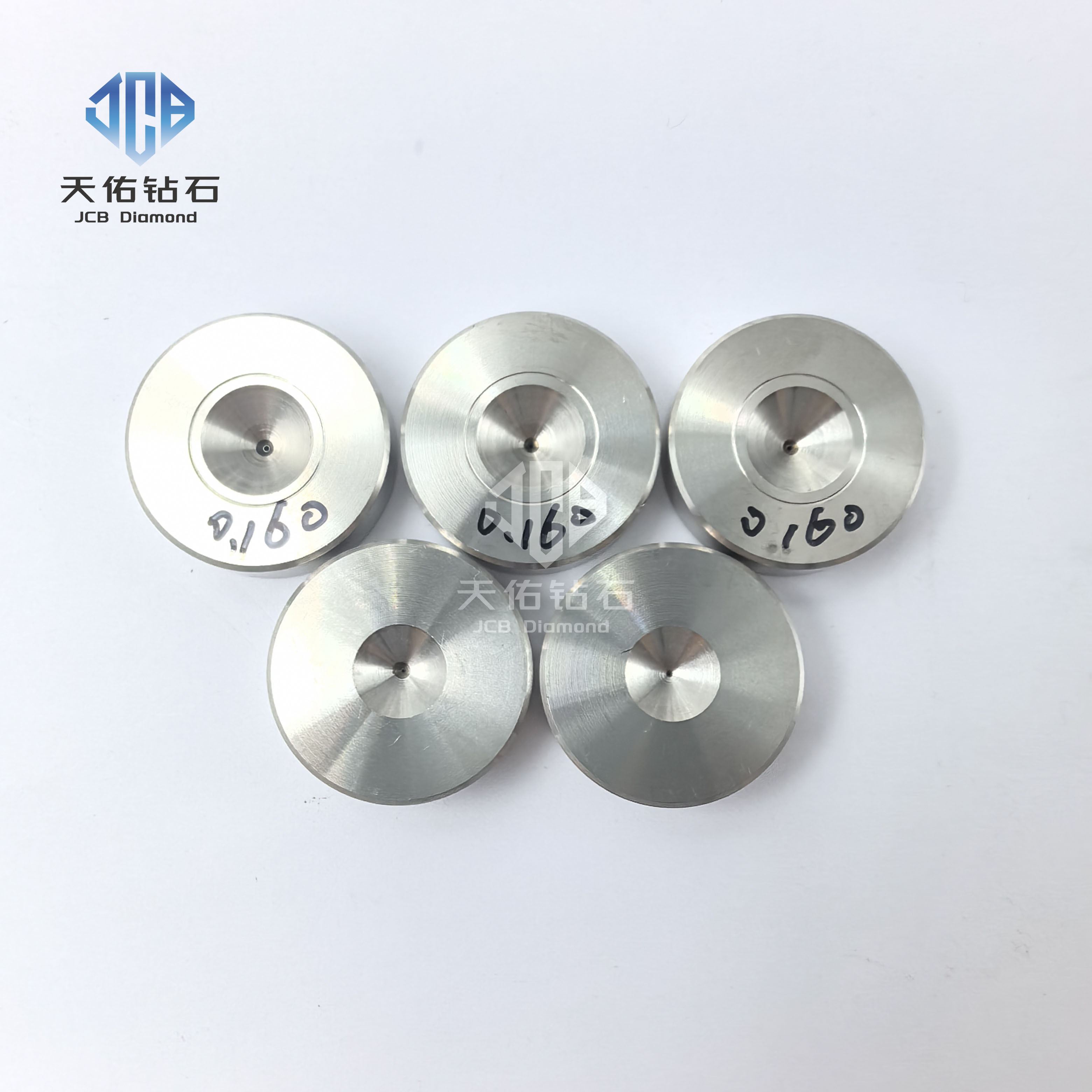 Natural Diamond Wire Drawing Die, 25mm x 8mm.Bore Diameter0.165mm