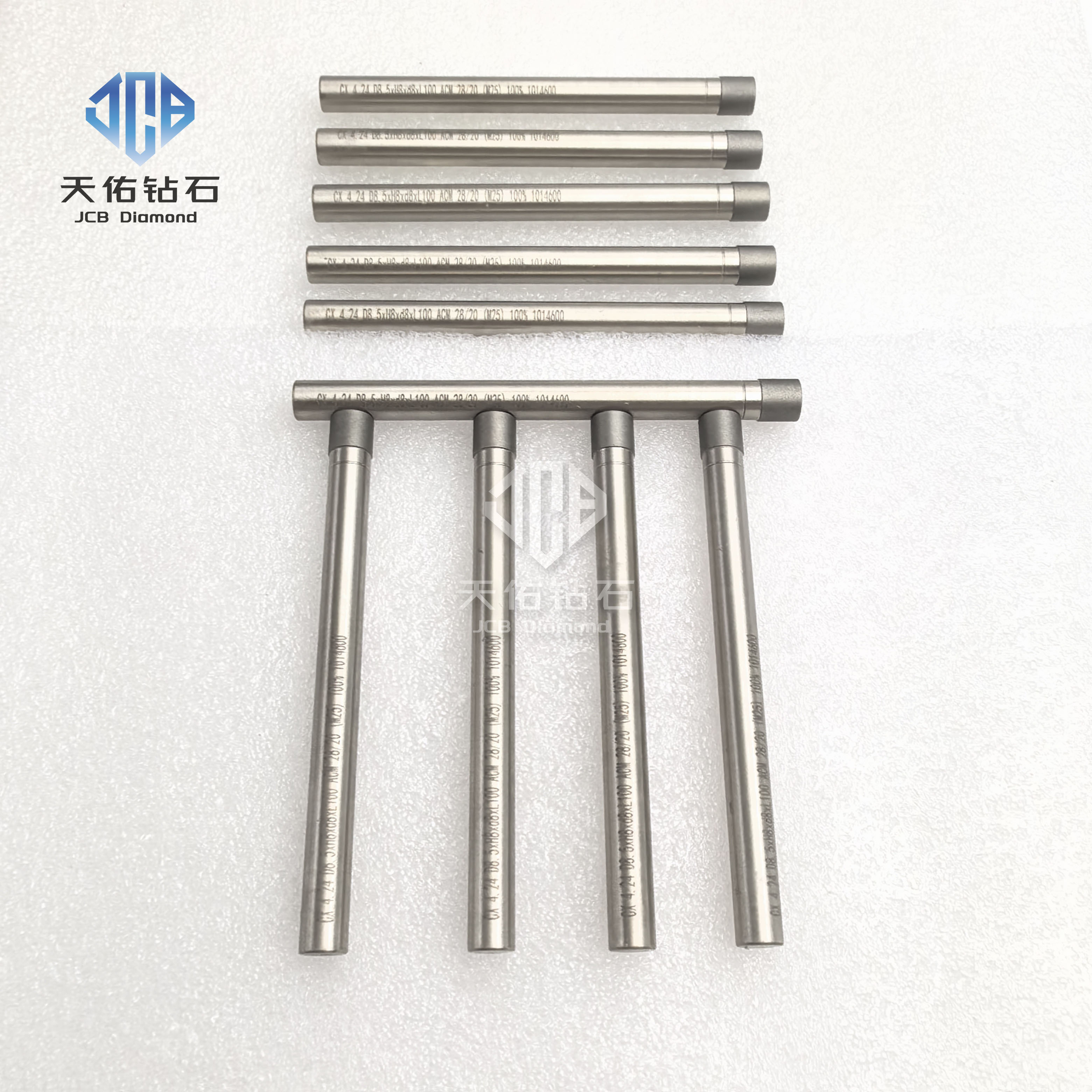 Electroplated Diamond Grinding Heads D8.5*H8*d8*L100 ACM 28/20