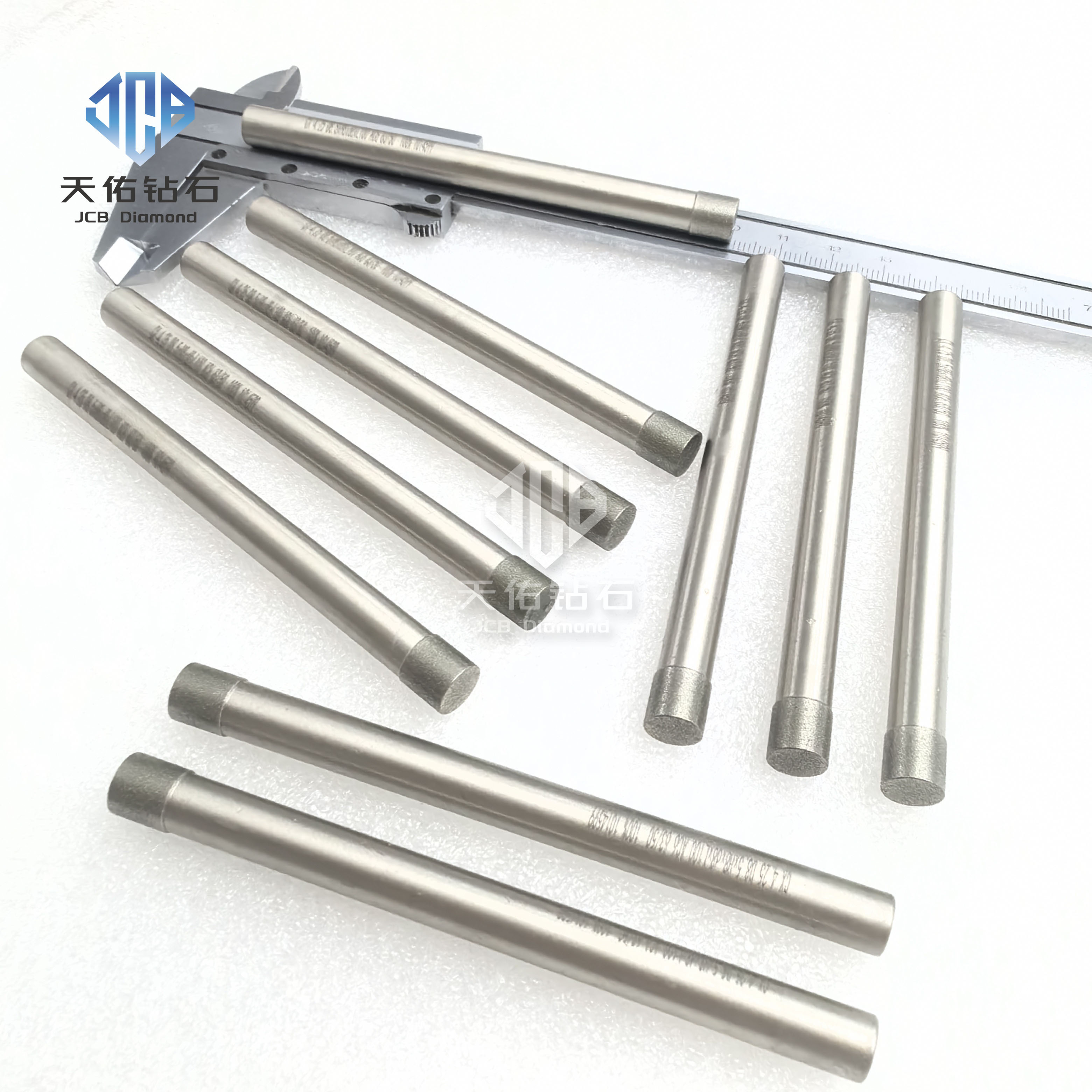 Electroplated diamond grinding heads D8.5*H8*d8*L100 AC6 63/50