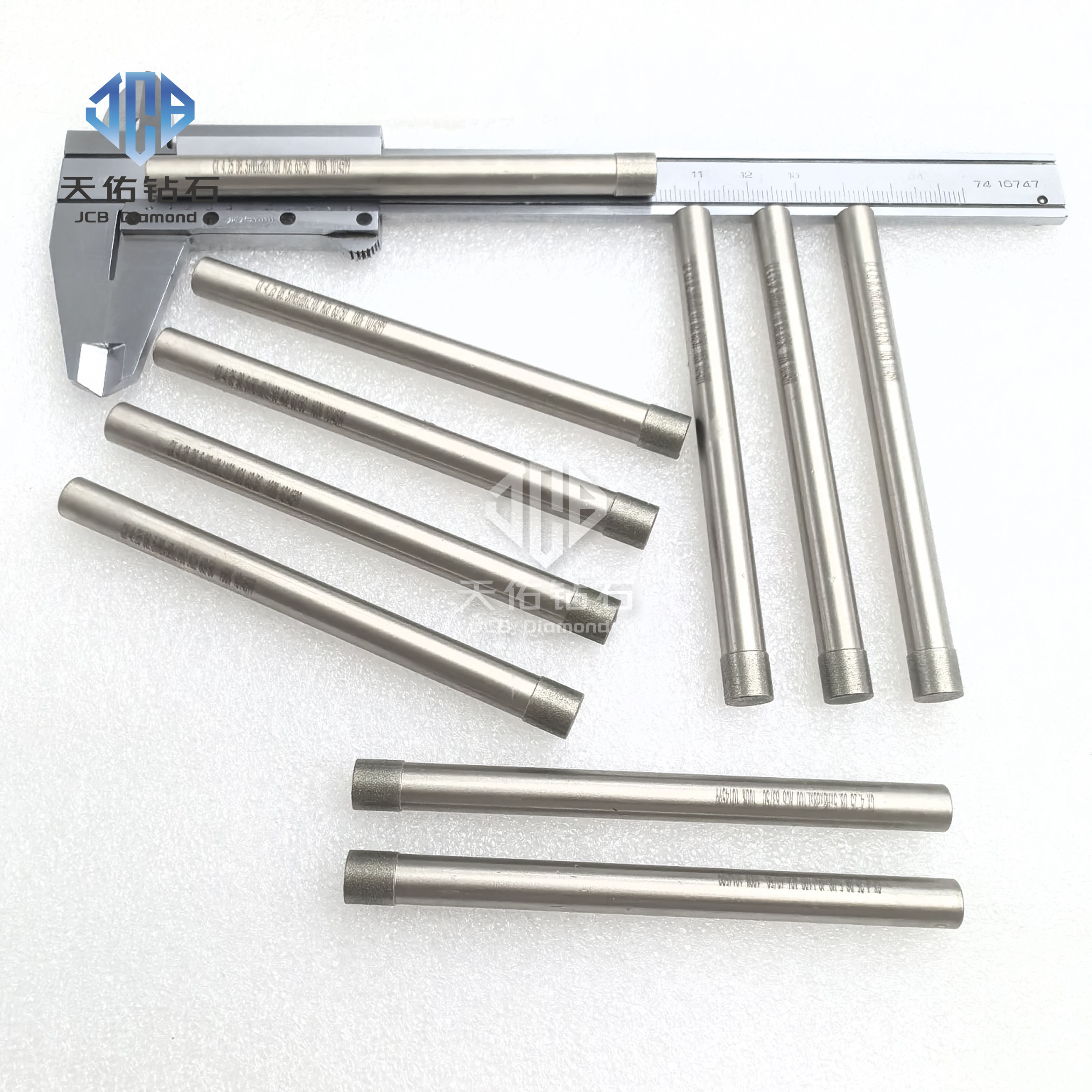 Electroplated diamond grinding heads D8.5*H8*d8*L100 AC6 63/50