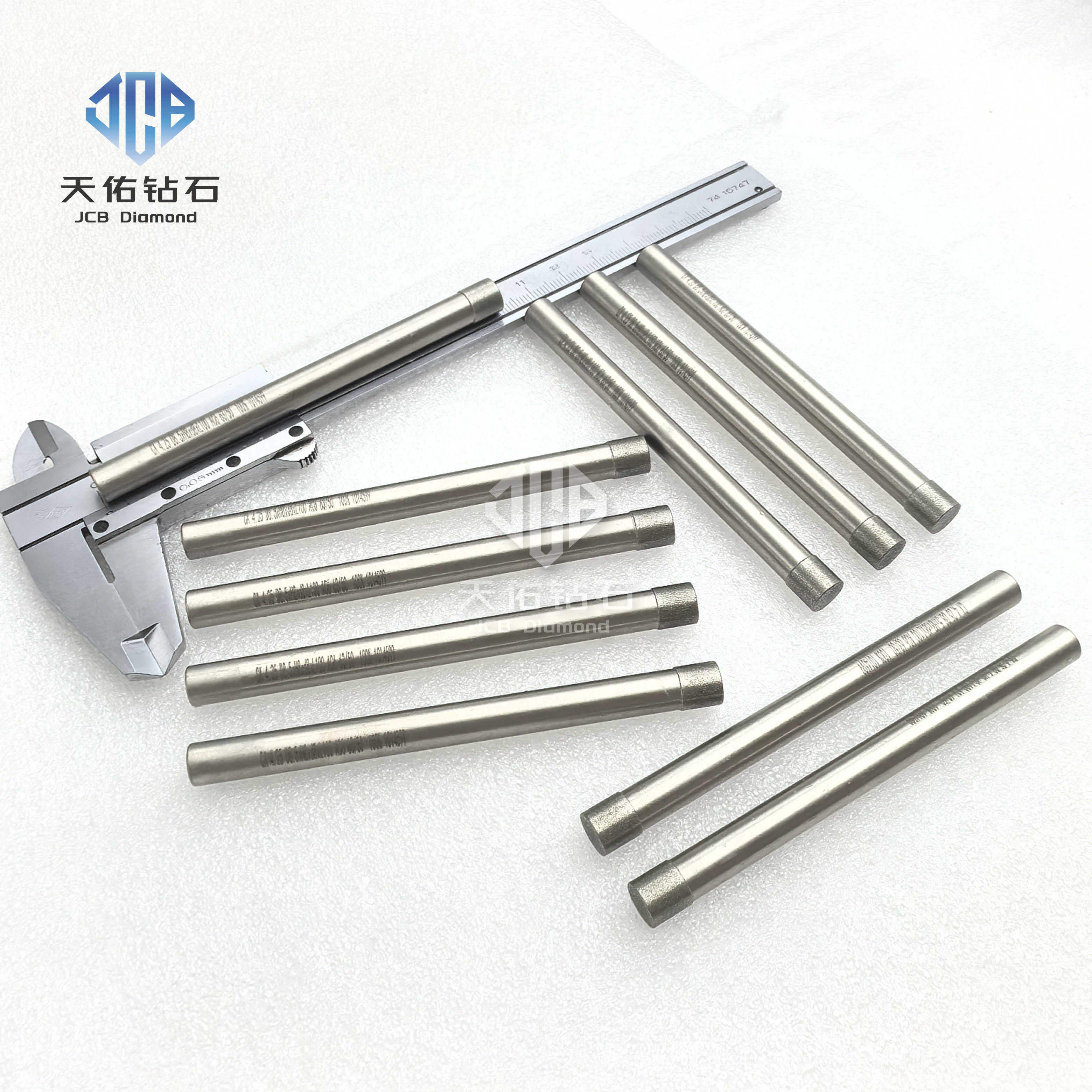 Electroplated diamond grinding heads D8.5*H8*d8*L100 AC6 63/50