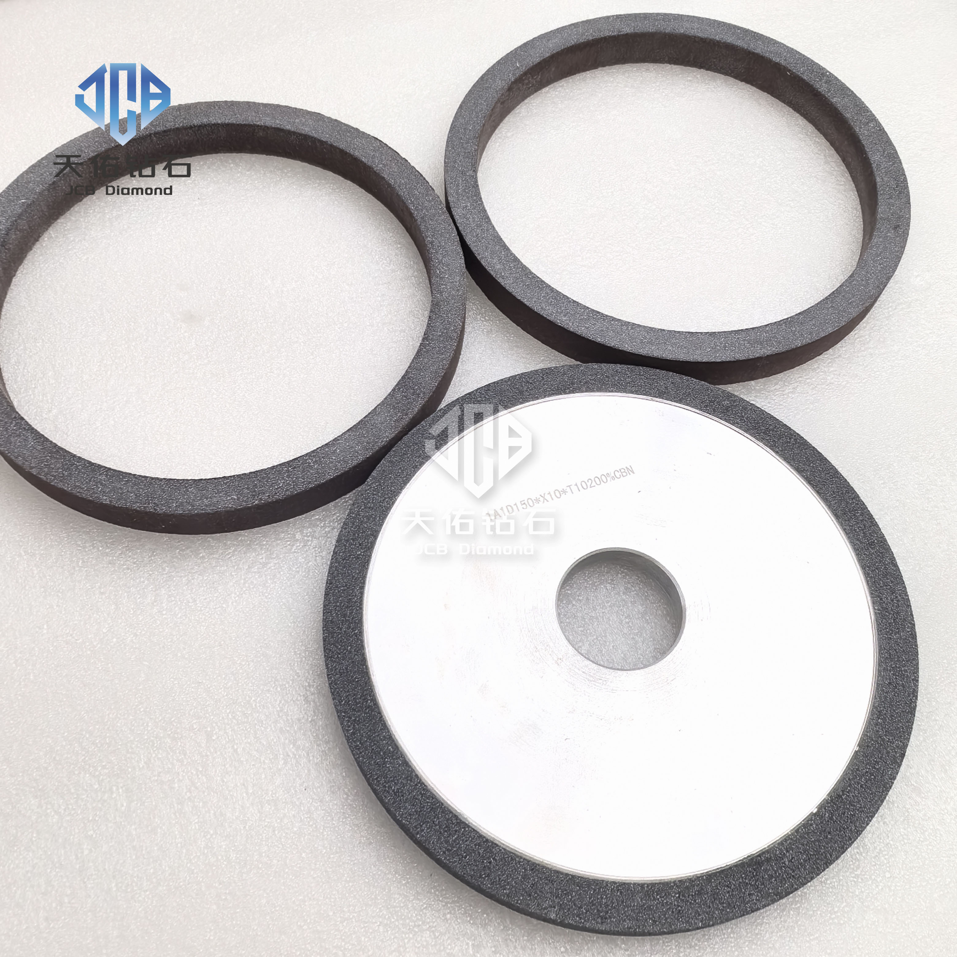 CBN Ceramic-Bonded Grinding Wheels 1A1 D150 X10 T10 200%CBN