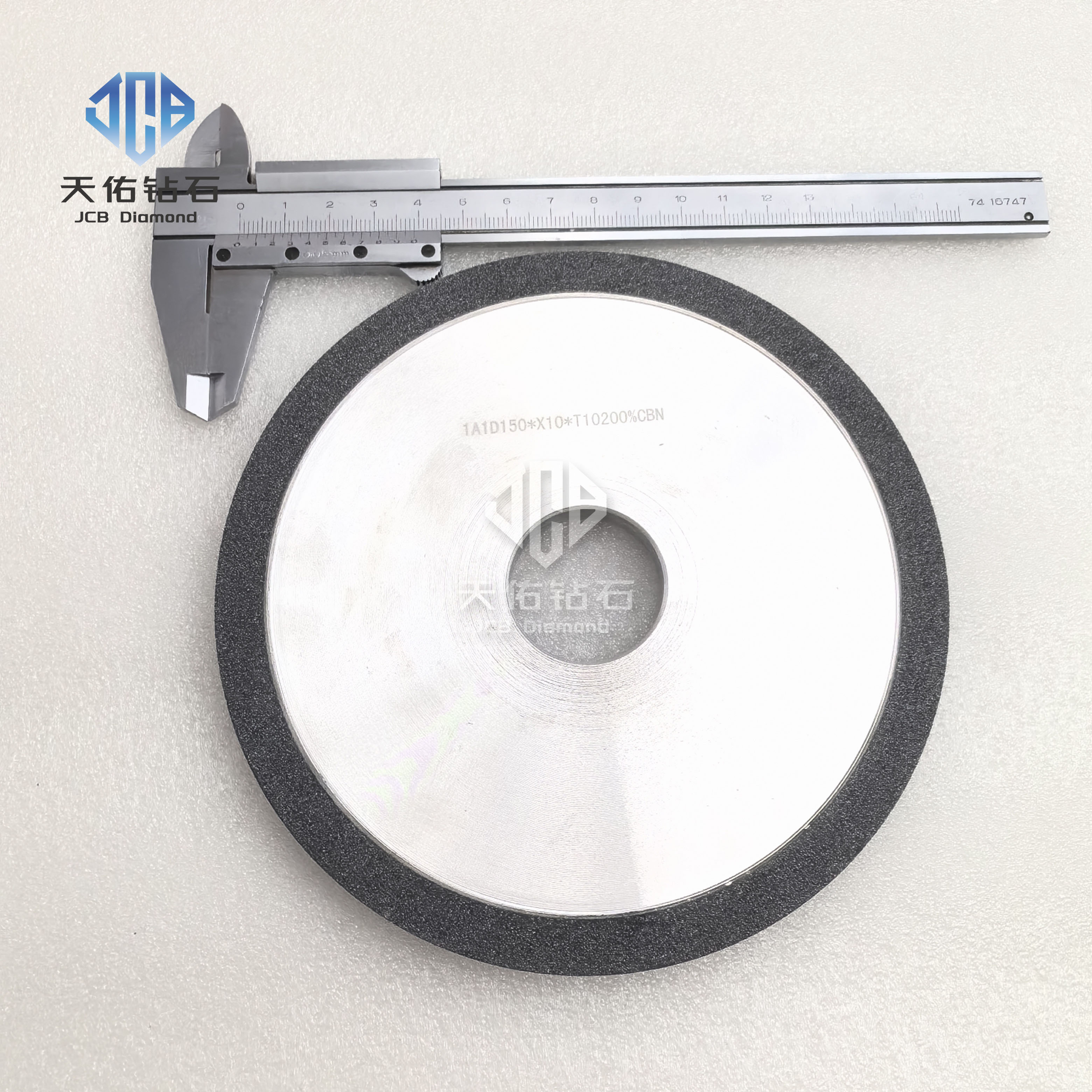 CBN Ceramic-Bonded Grinding Wheels 1A1 D150 X10 T10 200%CBN