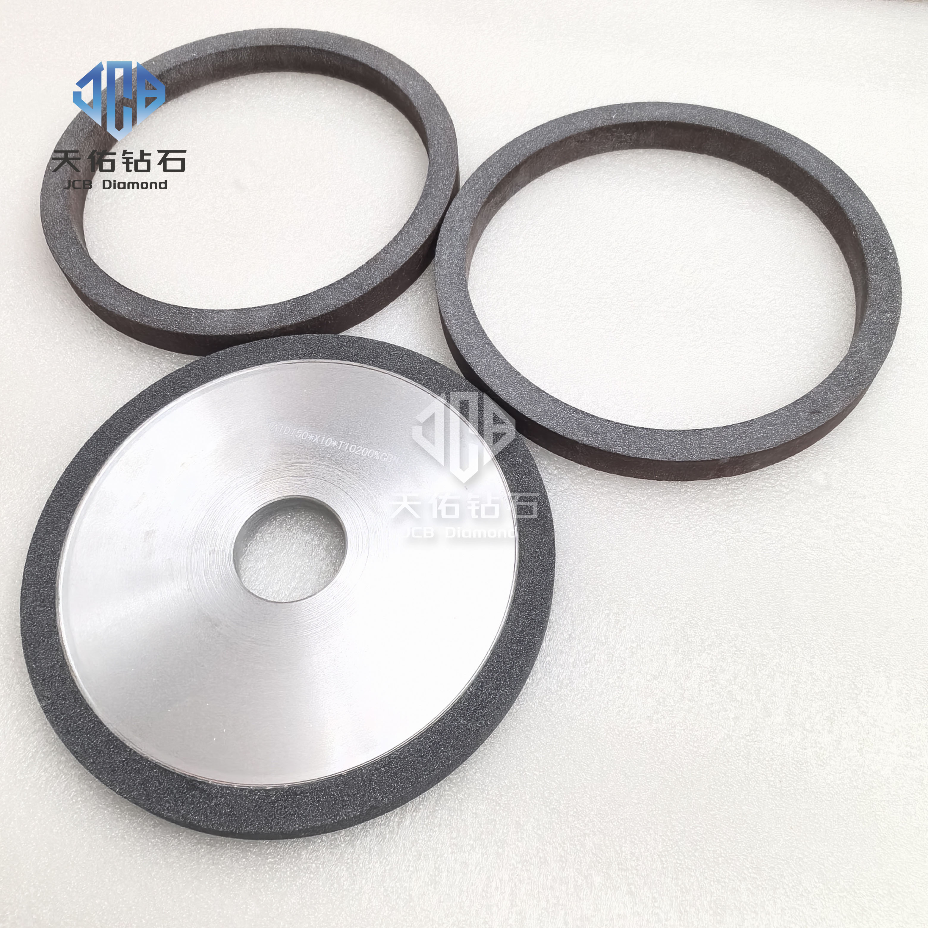 CBN Ceramic-Bonded Grinding Wheels 1A1 D150 X10 T10 200%CBN