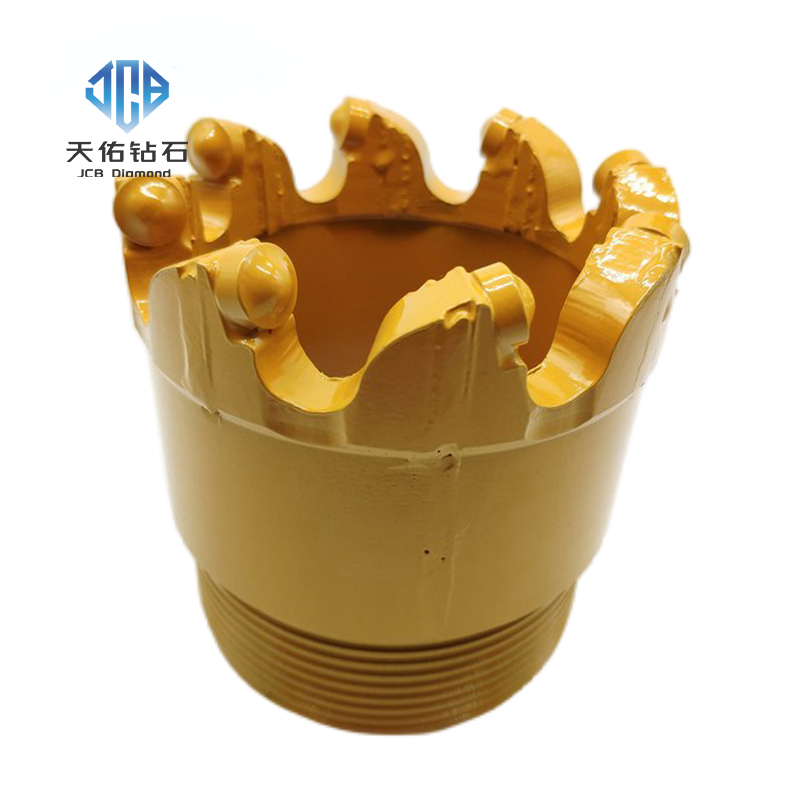 Spherical and dome leaching PDC drill bit For Pebble drill