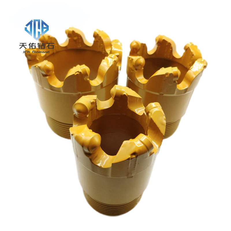Spherical and dome leaching PDC drill bit For Pebble drill