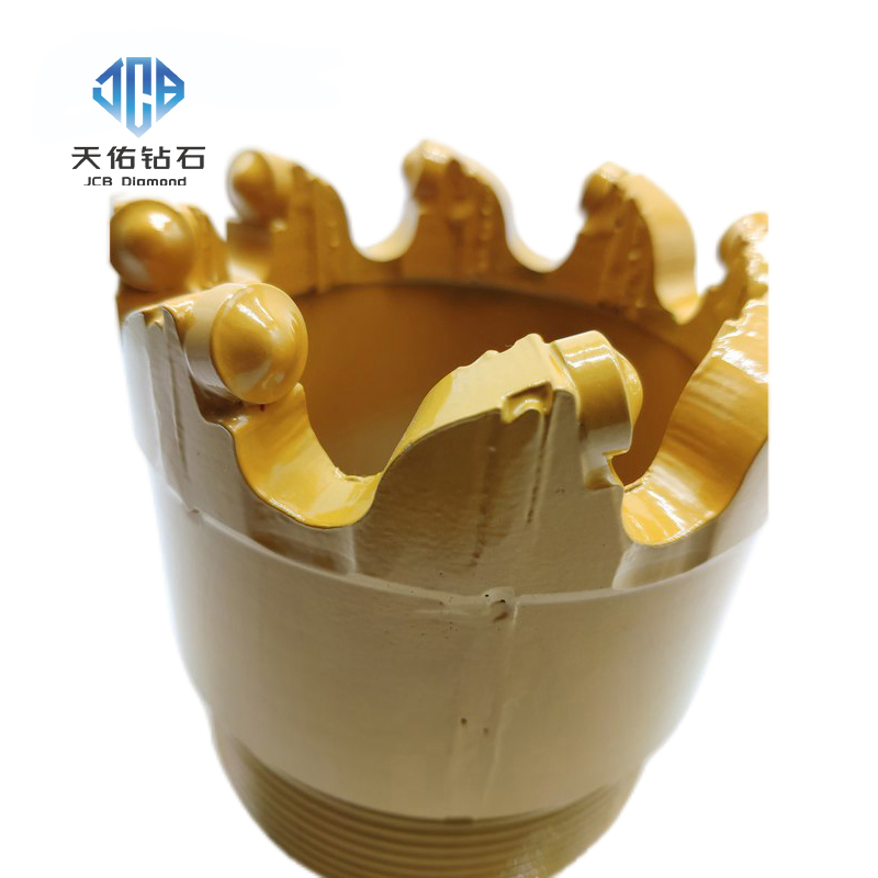 Spherical and dome leaching PDC drill bit For Pebble drill