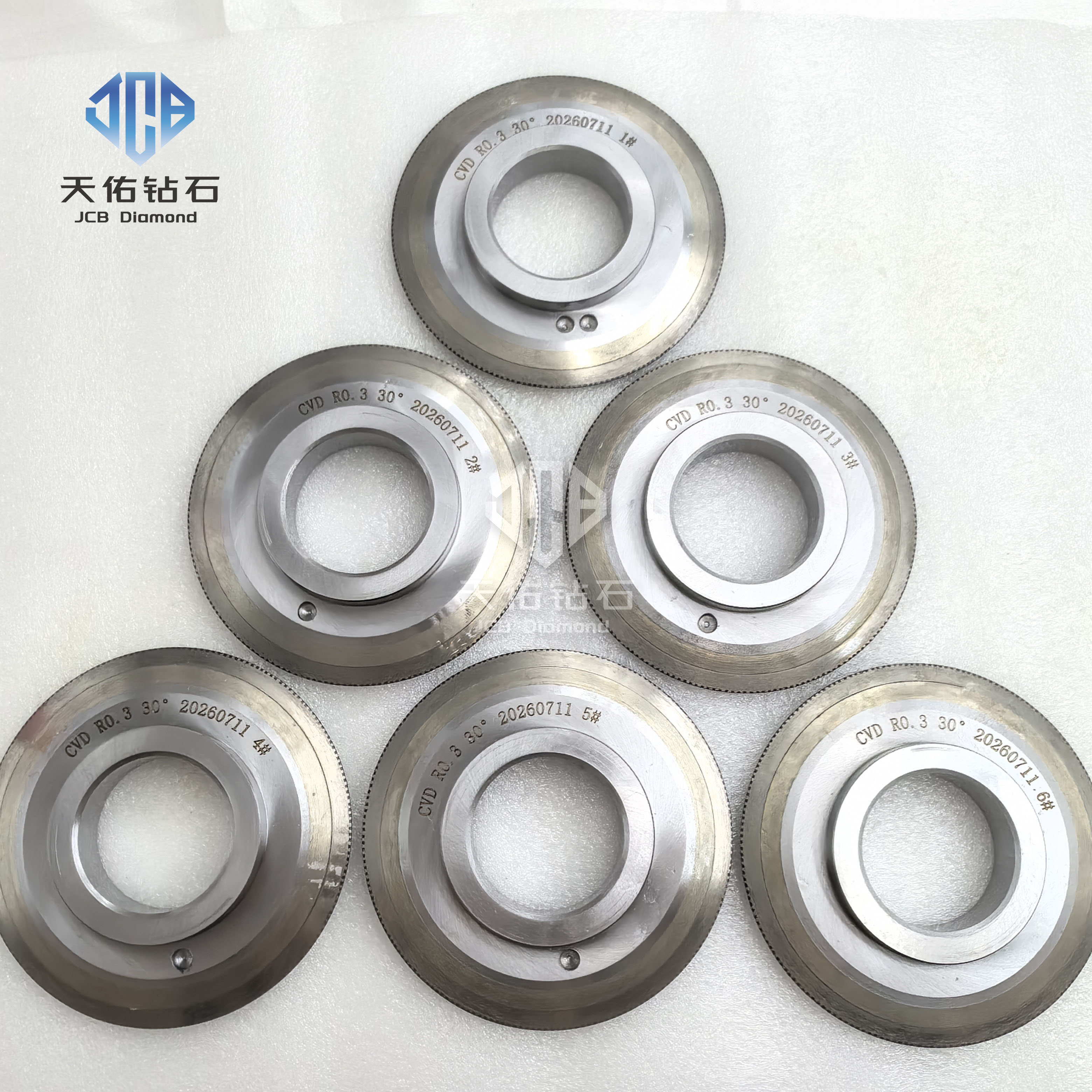 CVD R0.3  30° Diamond Roller for Grinding