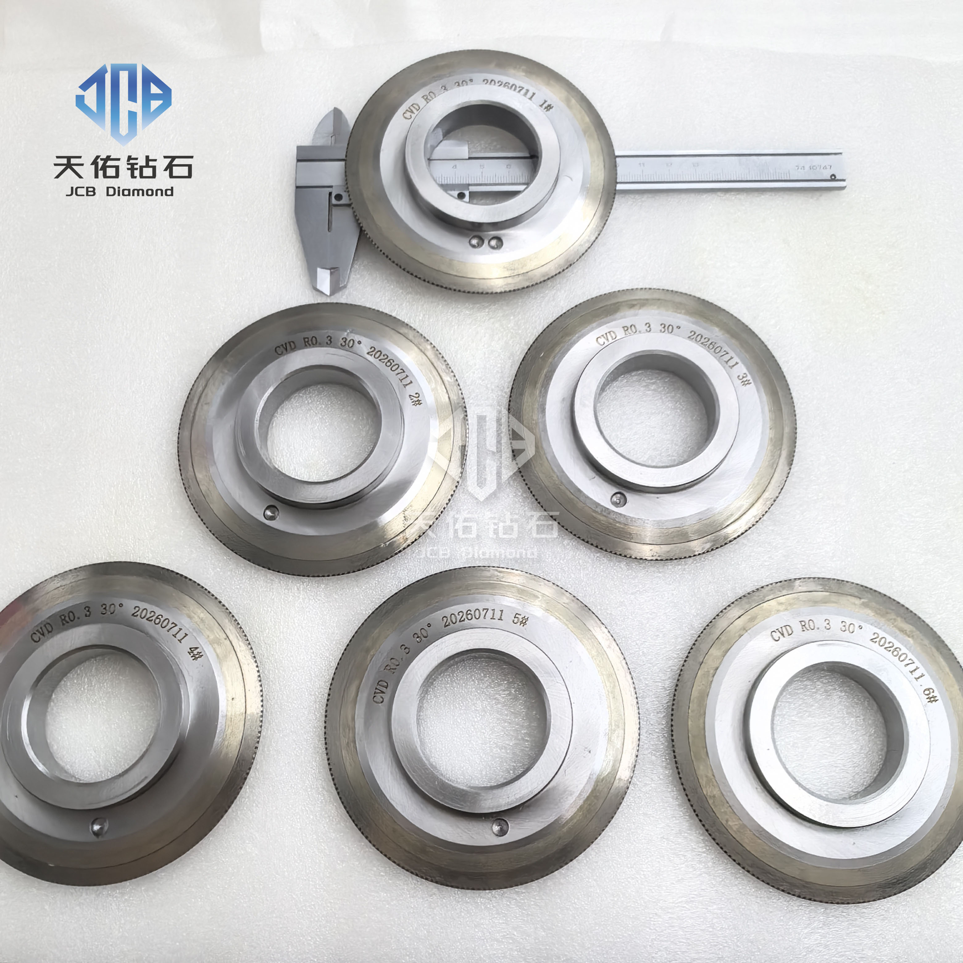 CVD R0.3  30° Diamond Roller for Grinding