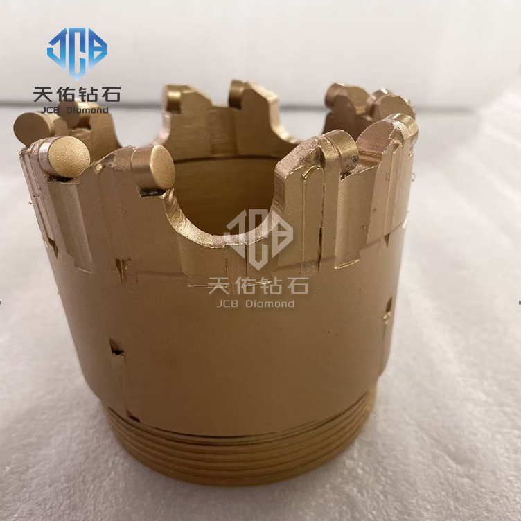 PDC core bit - high-strength alloy steel