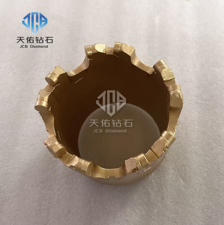 PDC core bit - high-strength alloy steel