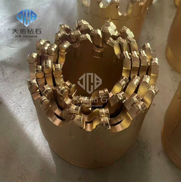 PDC core bit - high-strength alloy steel